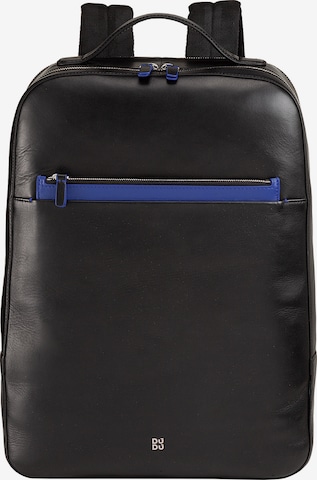 DuDu Backpack in Black: front