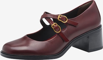 Escarpins Tamaris en rouge : devant