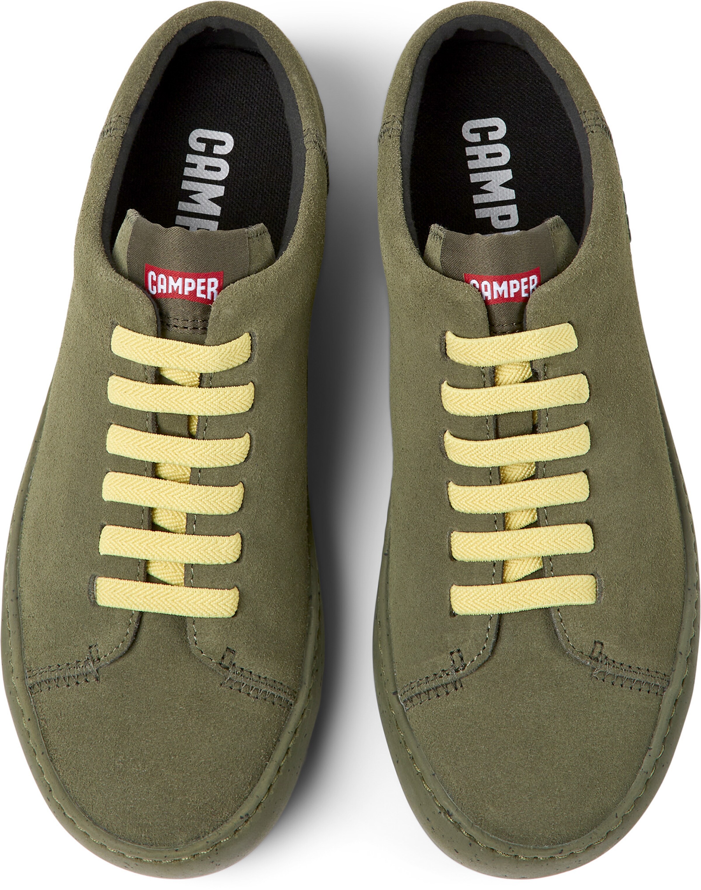 Baskets basses ' Peu Touring ' CAMPER en vert