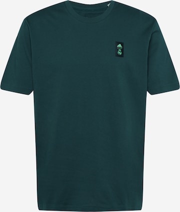 ADIDAS PERFORMANCE Sportsweatshirt 'Real Madrid Tiro 21 Lifestyler' in Groen: voorkant