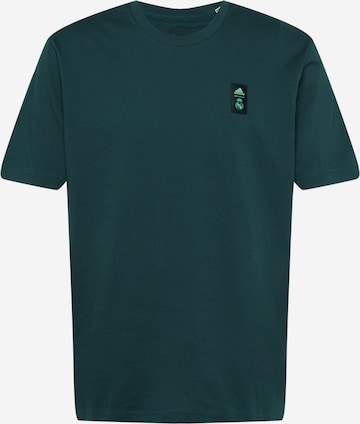 ADIDAS PERFORMANCE - Camiseta deportiva 'Real Madrid Tiro 21 Lifestyler' en verde: frente