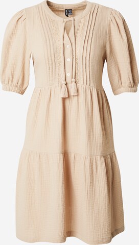 VERO MODA Jurk 'NATALI' in Beige: voorkant