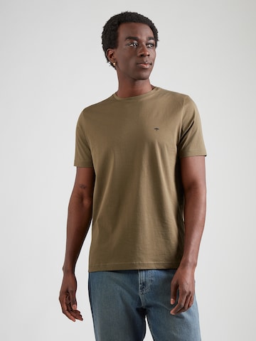 FYNCH-HATTON Tričko – zelená: přední strana