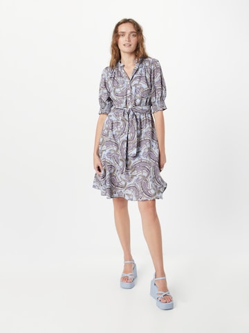 Robe 'Diona' Claire en bleu : devant