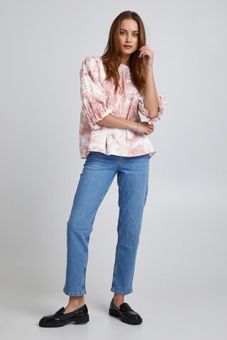 PULZ Jeans Bluse 'NADIA' in Pink