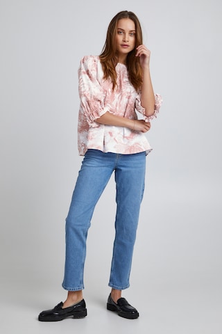 PULZ Jeans Blouse 'PZNADIA' in Gemengde kleuren