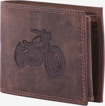 Sergio Valentini Portemonnee in Bruin: voorkant