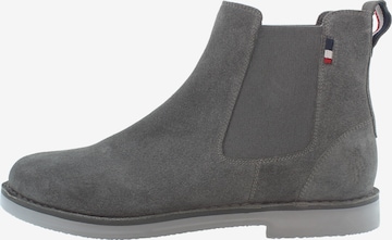 U.S. POLO ASSN. Chelsea Boots in Grau: Vorderseite