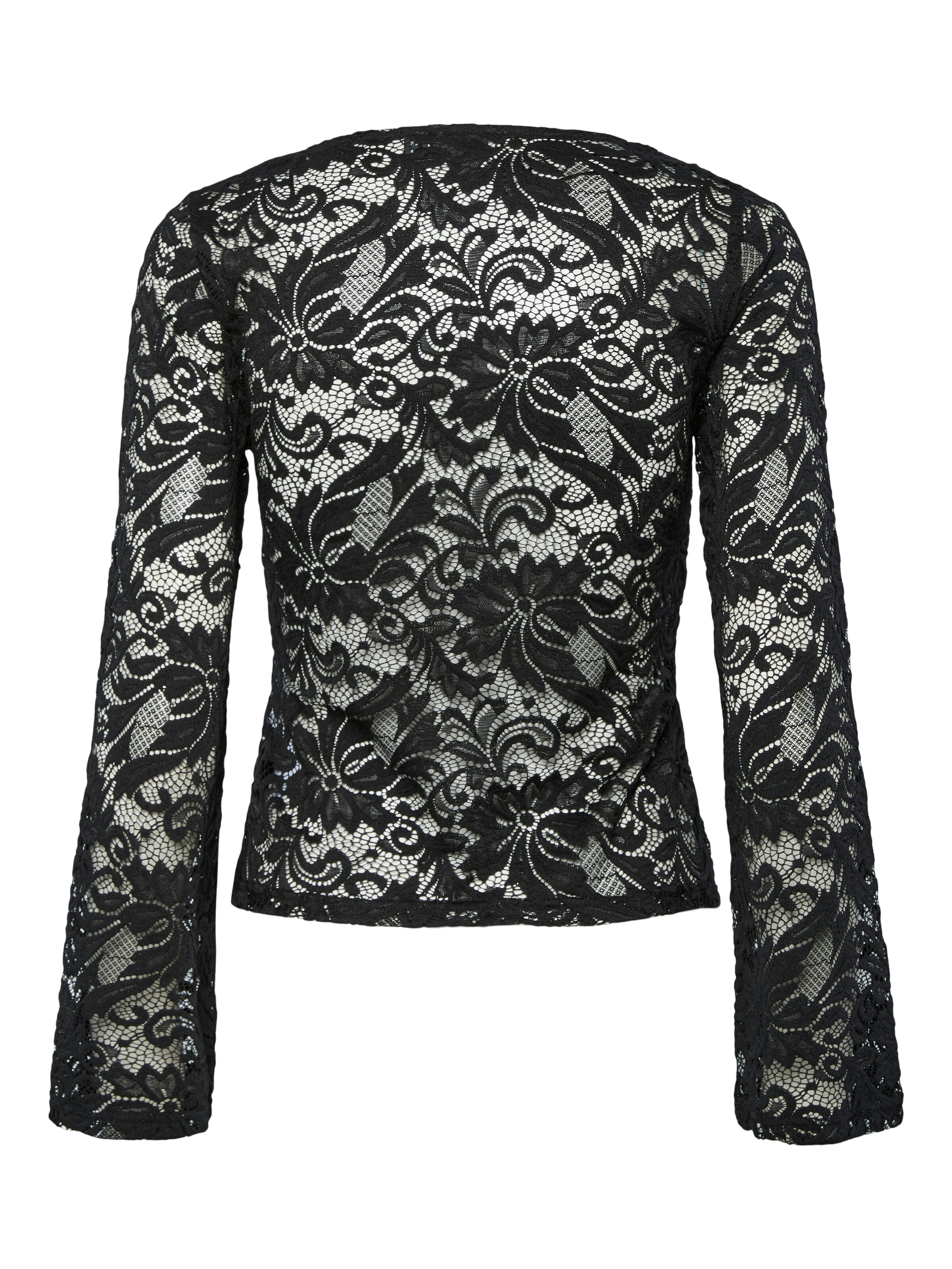 PIECES Блуза 'Nalie' в черно