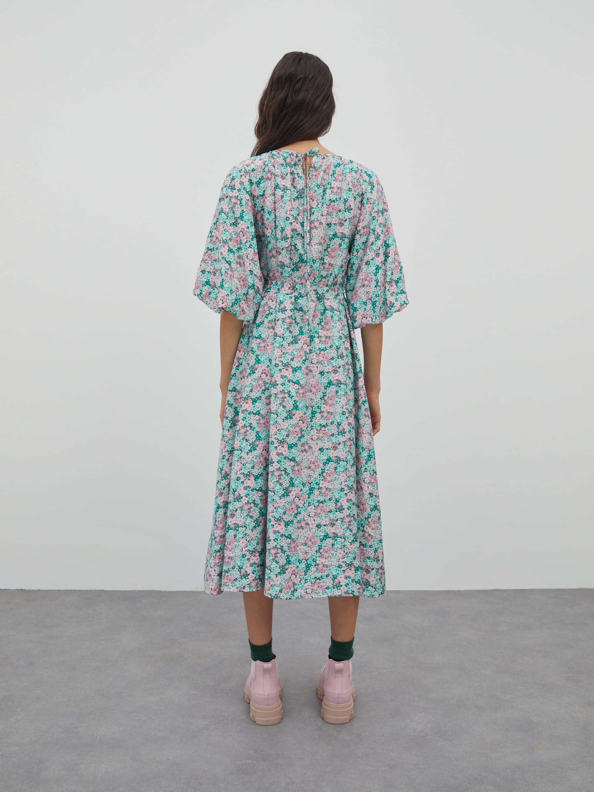 EDITED Producten Jurk 'Fadia' Groen