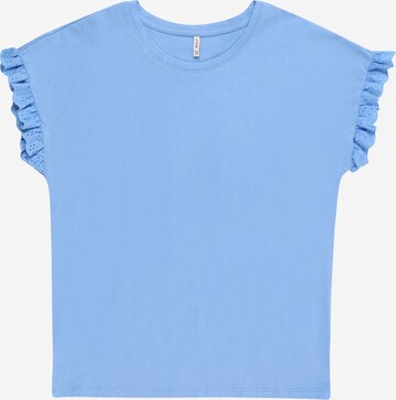 T-Shirt 'IRIS' KIDS ONLY en bleu : devant