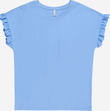 KIDS ONLY قميص 'IRIS' بلون أزرق: الأمام