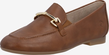 REMONTE Classic Flats in Brown: front