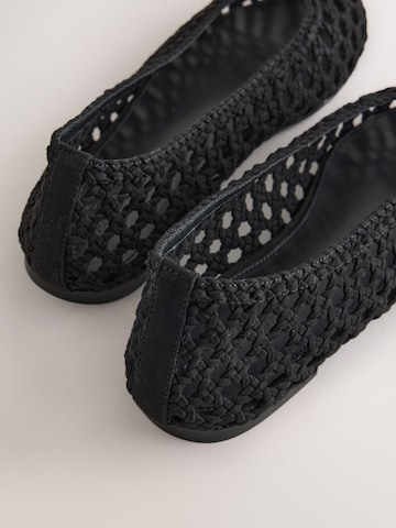 Next Ballerina 'Forever Comfort®' in Zwart