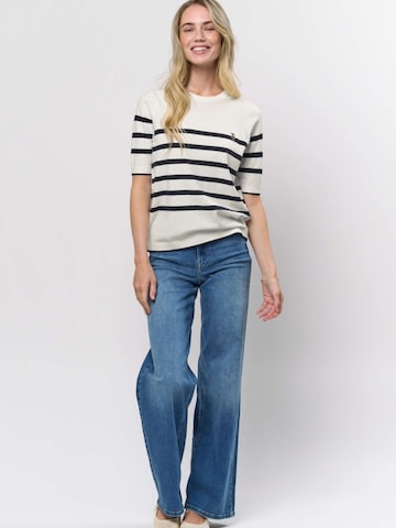 U.S. POLO ASSN. Svetr ' Maiken Short ' – bílá