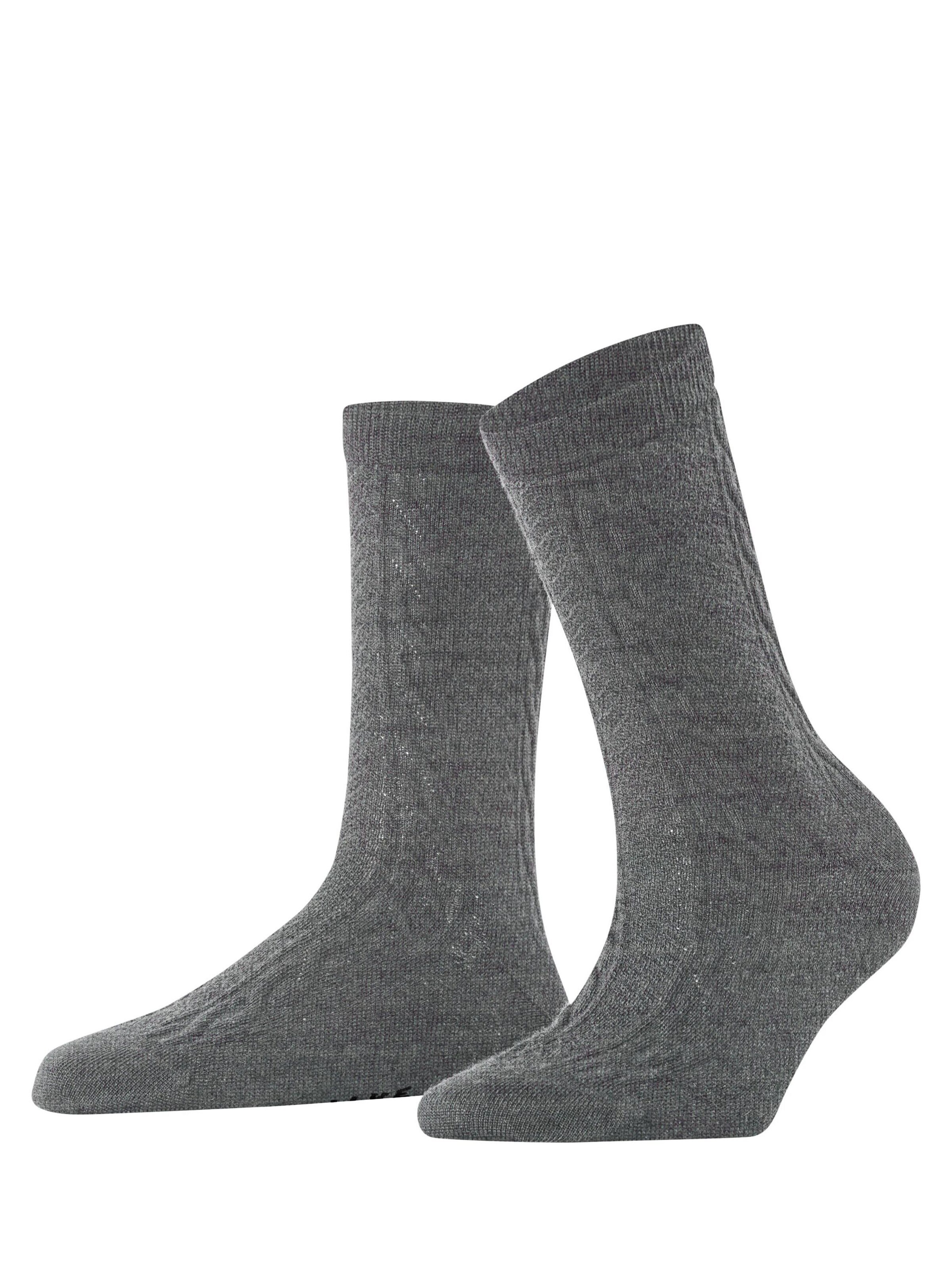 FALKE Socken 'Declivity'‌‌‌‌ in Grau: Vorderseite