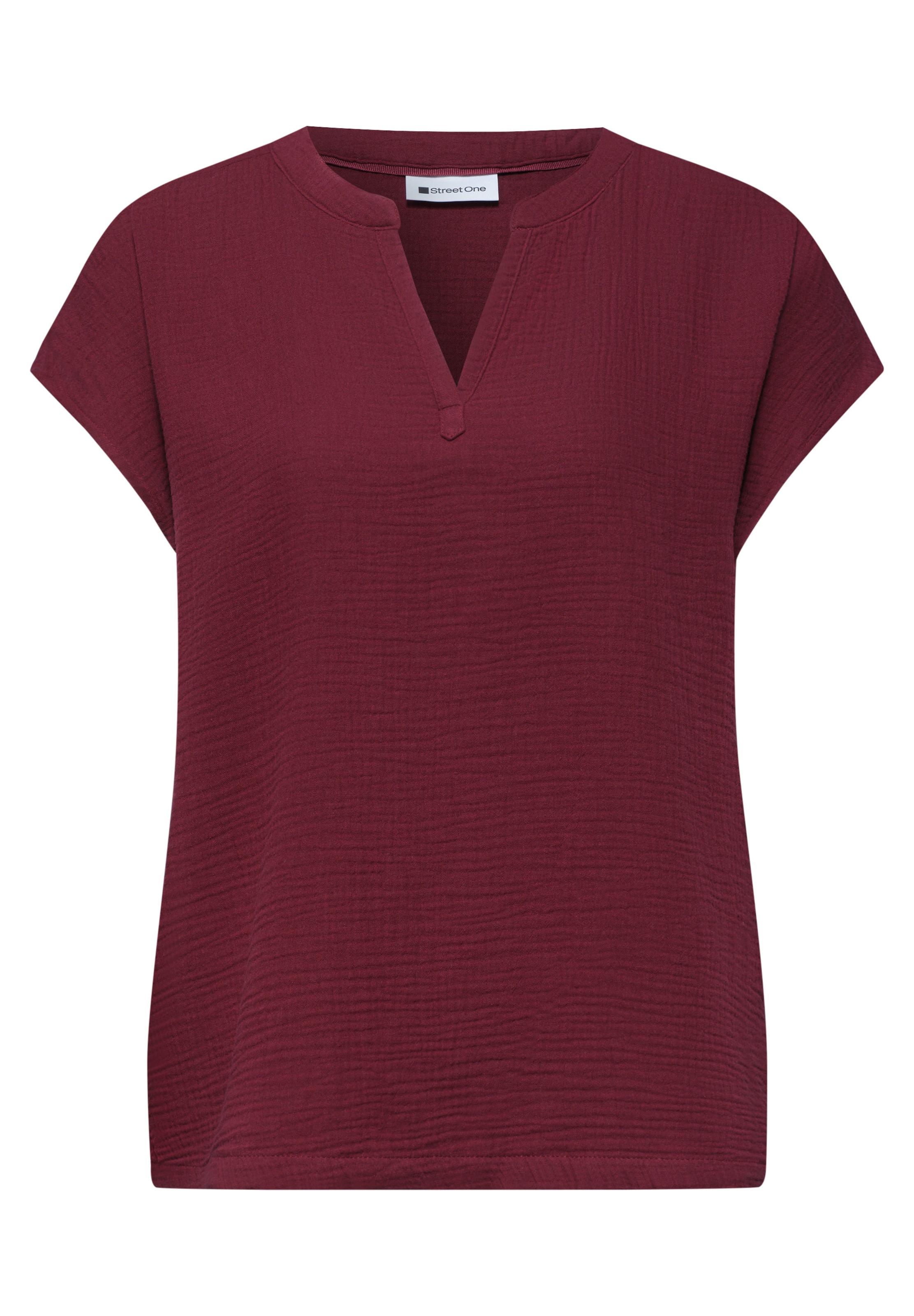 STREET ONE Bluse in Rot: Vorderseite