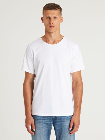 CHASIN' Shirt 'Expand' in Wit: voorkant
