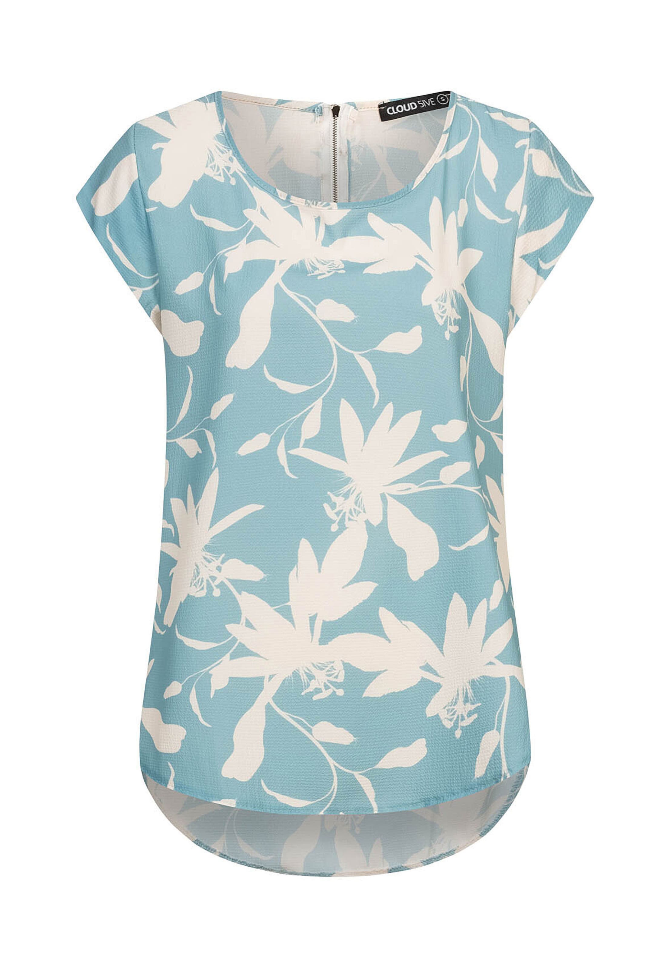 Camicia da donna di Cloud5ive in blu: frontale