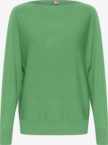 CULTURE Sweater 'Annemarie' in Green: front