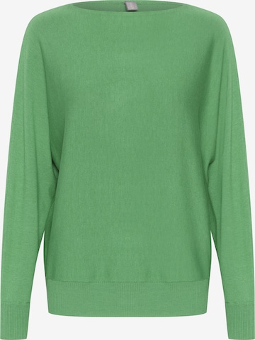 CULTURE Sweater 'Annemarie' in Green: front