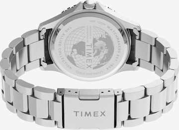 TIMEX Analoog horloge 'Navi Military' in Zilver