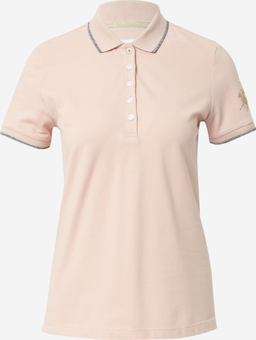 La Martina - Camiseta en rosa: frente
