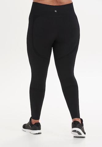 Q by Endurance Skinny Functionele broek 'Cerine' in Zwart