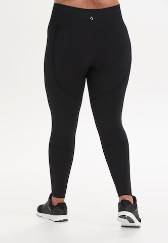 Q by Endurance Skinny Athletic Pants 'Cerine' in Black