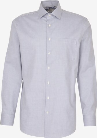 Coupe regular Chemise SEIDENSTICKER en bleu : devant