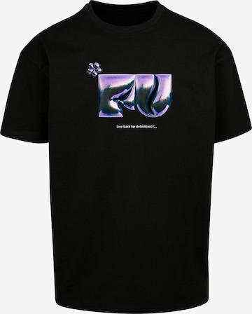 MT Upscale Shirt 'FU' in Black: front