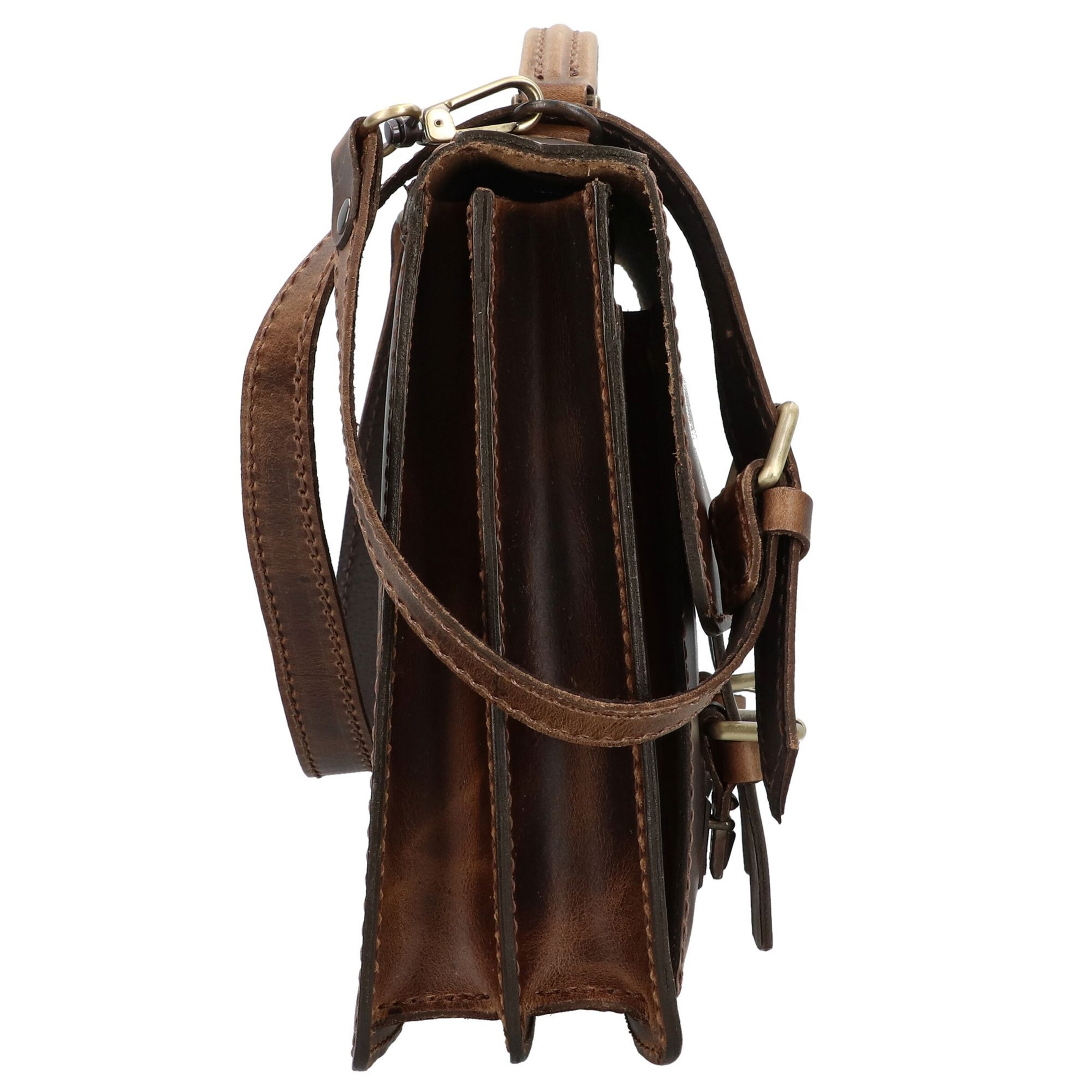 Borsa portadocumenti di MIKA in marrone