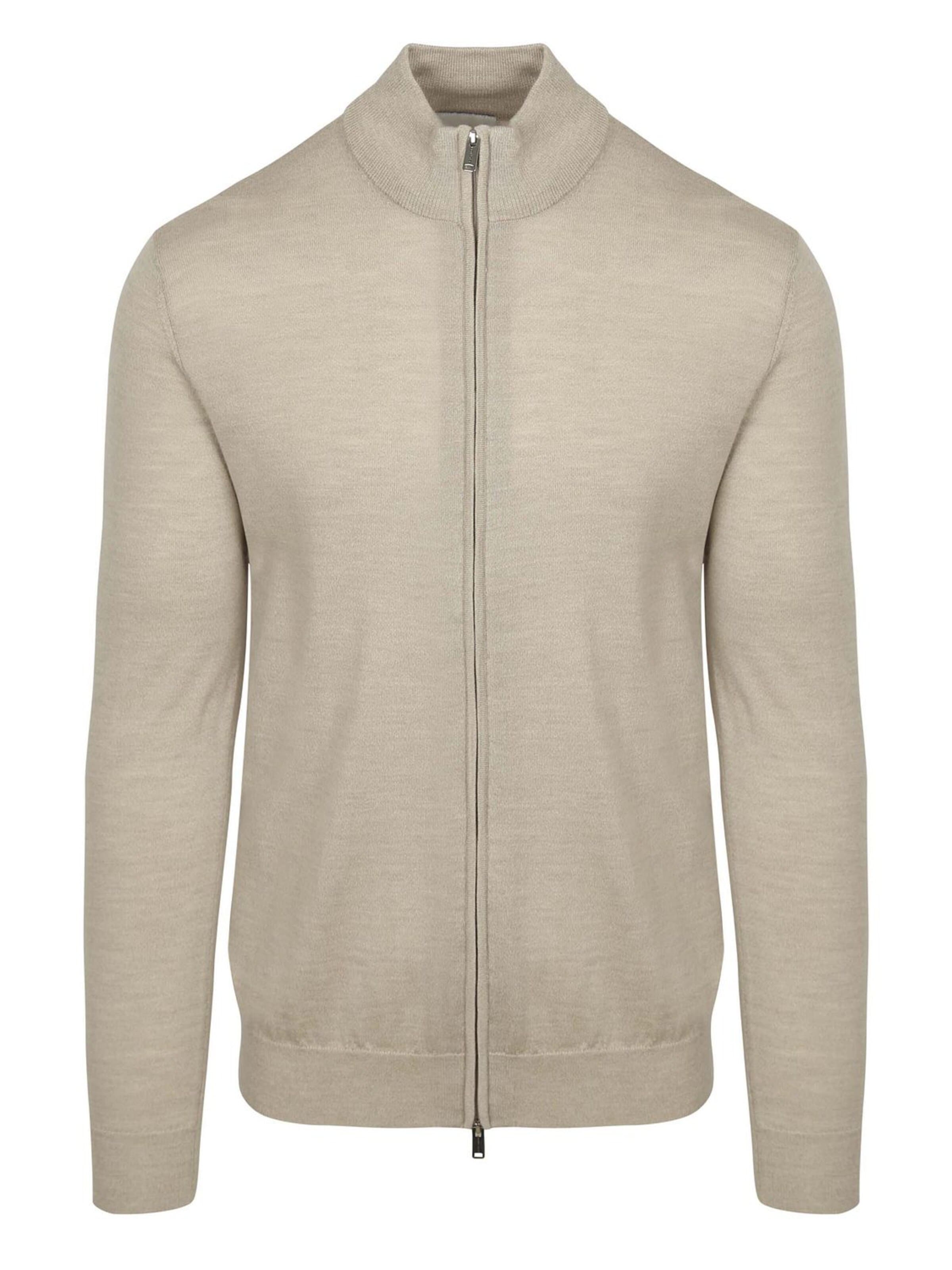 Profuomo Strickjacke‌‌‌‌‌‌ in Beige: Vorderseite