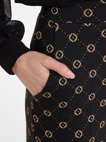 Ana Alcazar Regular Trousers 'Arola' in Black