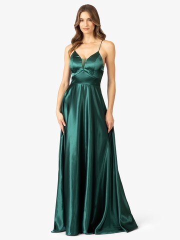 APART Evening Dress in Green: front