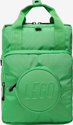 LEGO Backpack 'LEGO Brick 1x1 Kids Backpack' in Green: front
