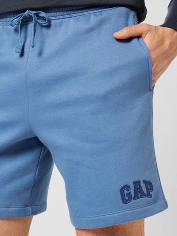 Regular Pantalon GAP en bleu