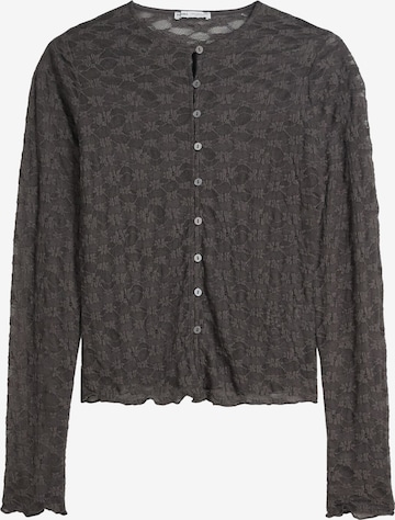 Camicia da donna di Bershka in grigio: frontale