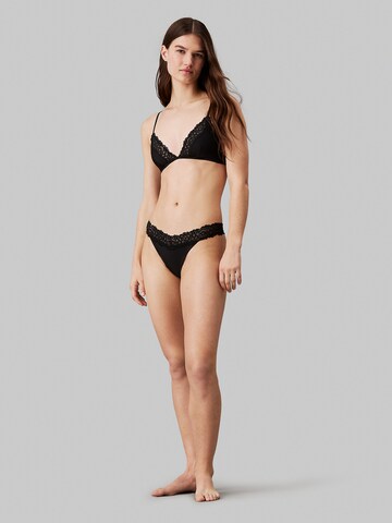 Calvin Klein Triangel BH 'Attraction' in Schwarz