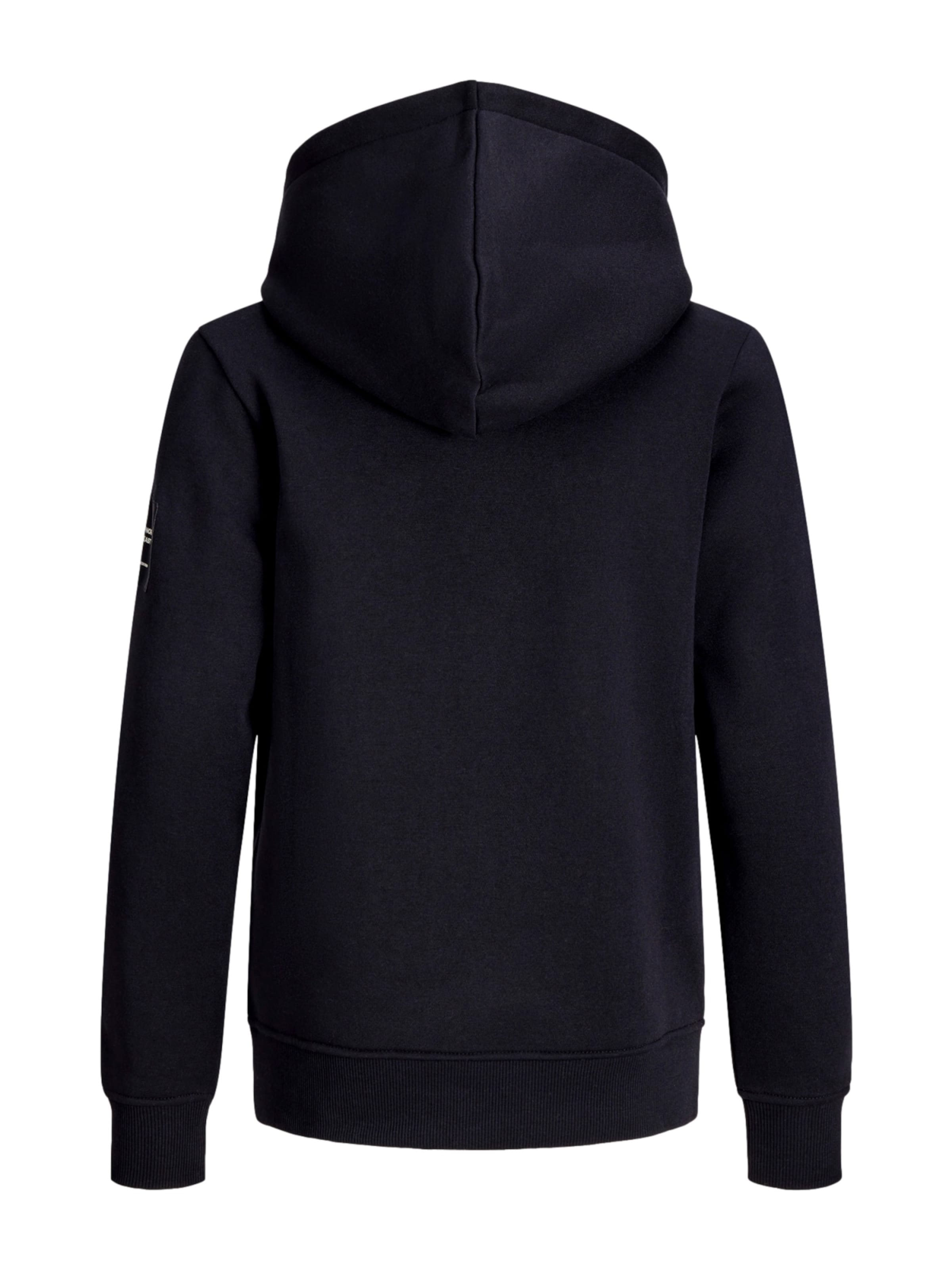 Jack & Jones Junior Sweatshirt 'JJCleveland' i svart
