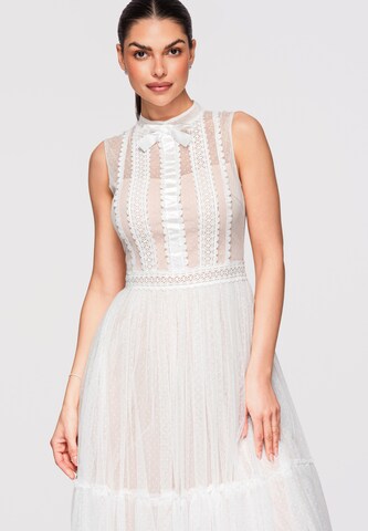 Robe de soirée Ombre en blanc