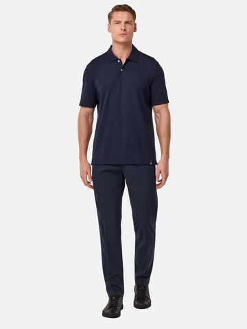Boggi Milano - Slimfit Calças com vincos em azul