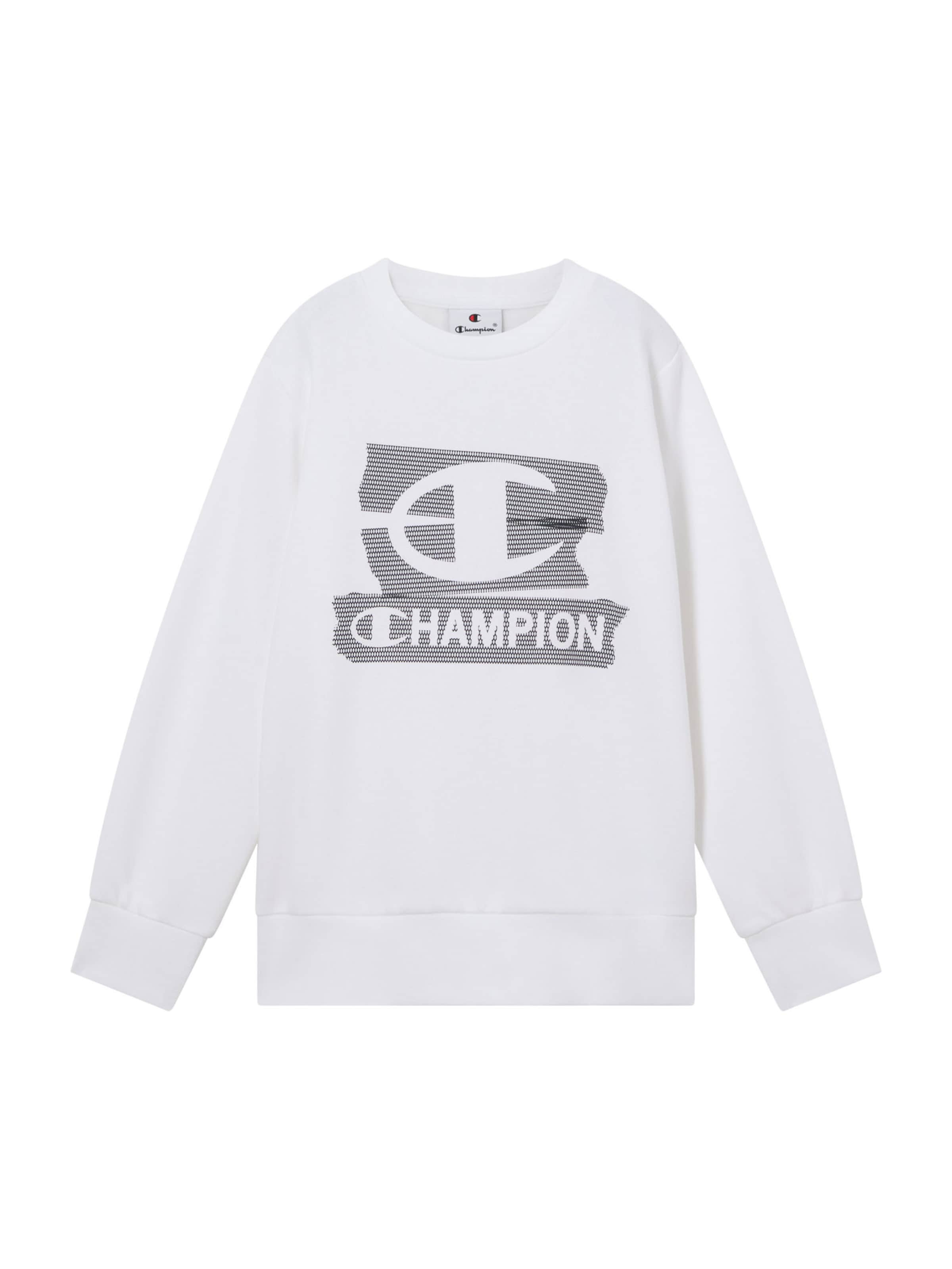 Champion Authentic Athletic Apparel Mikina - Biela: predná strana