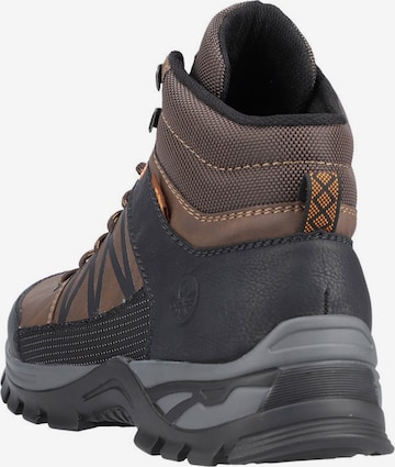 Rieker Lace-Up Boots in Brown