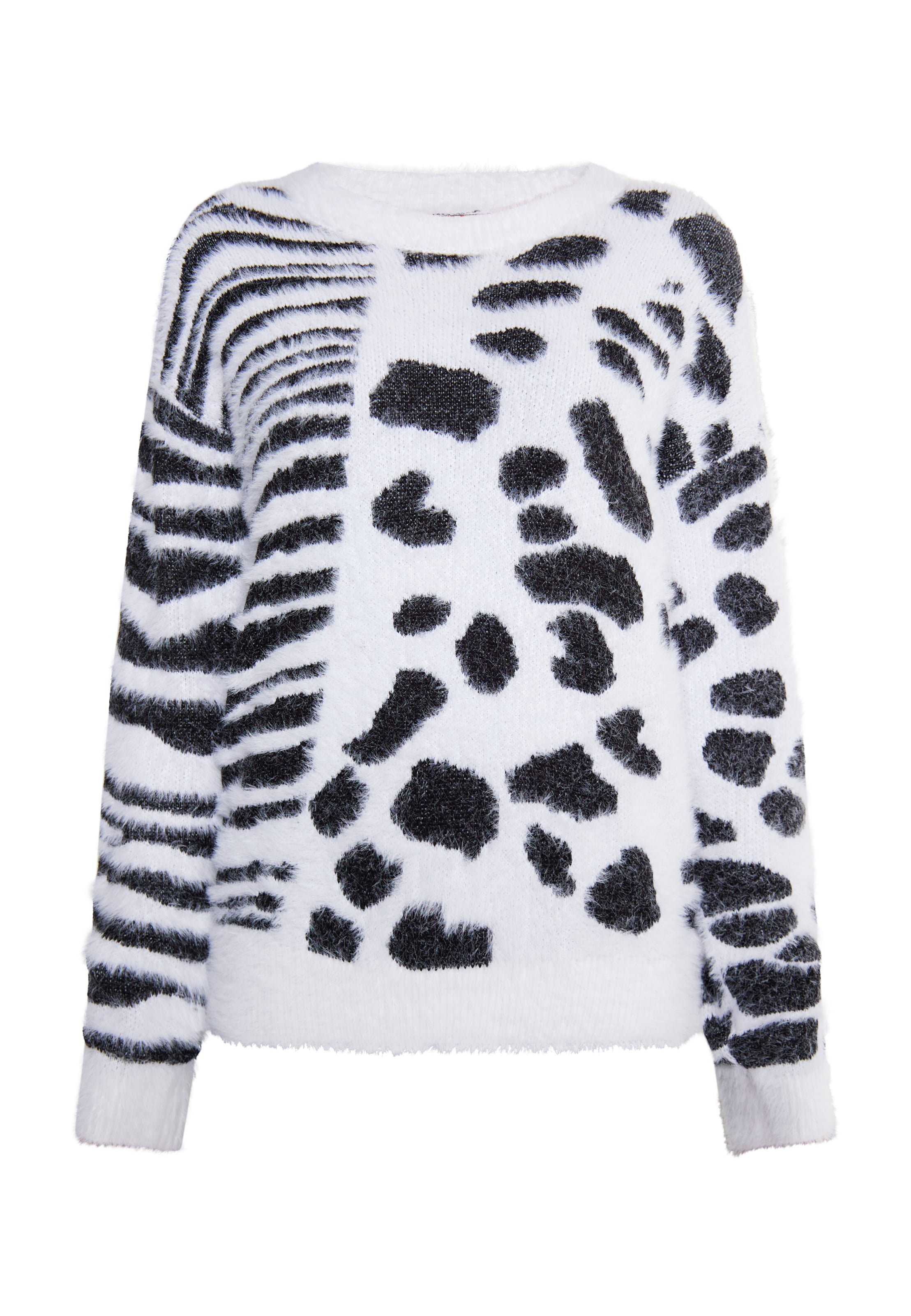 myMo ROCKS Свитер в Белый: спереди