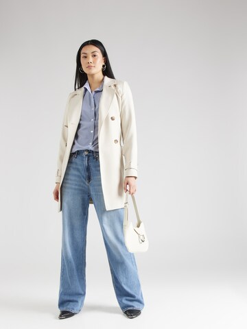 VERO MODA Between-Seasons Coat 'Celeste' in Beige