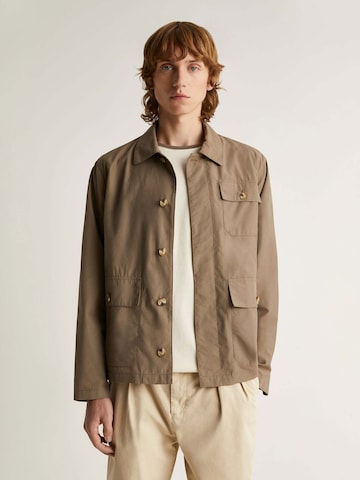 Scalpers Between-Season Jacket 'Liam' in Brown: front