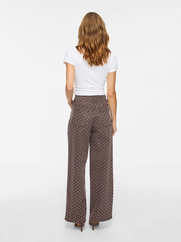 VILA Wide leg Jeans 'VIChia' in Bruin
