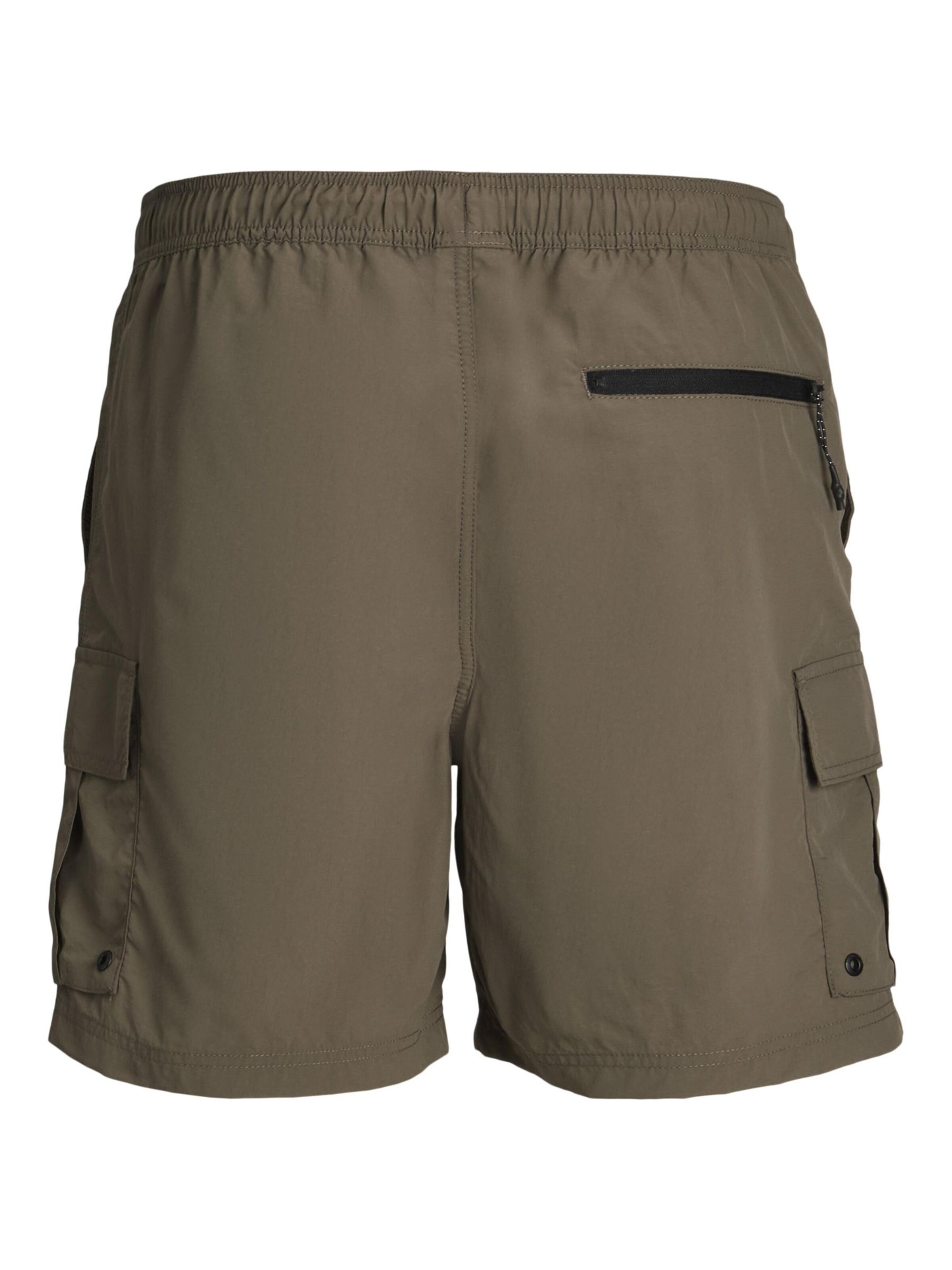 JACK & JONES Badeshorts 'JPSTNaxos' in Braun