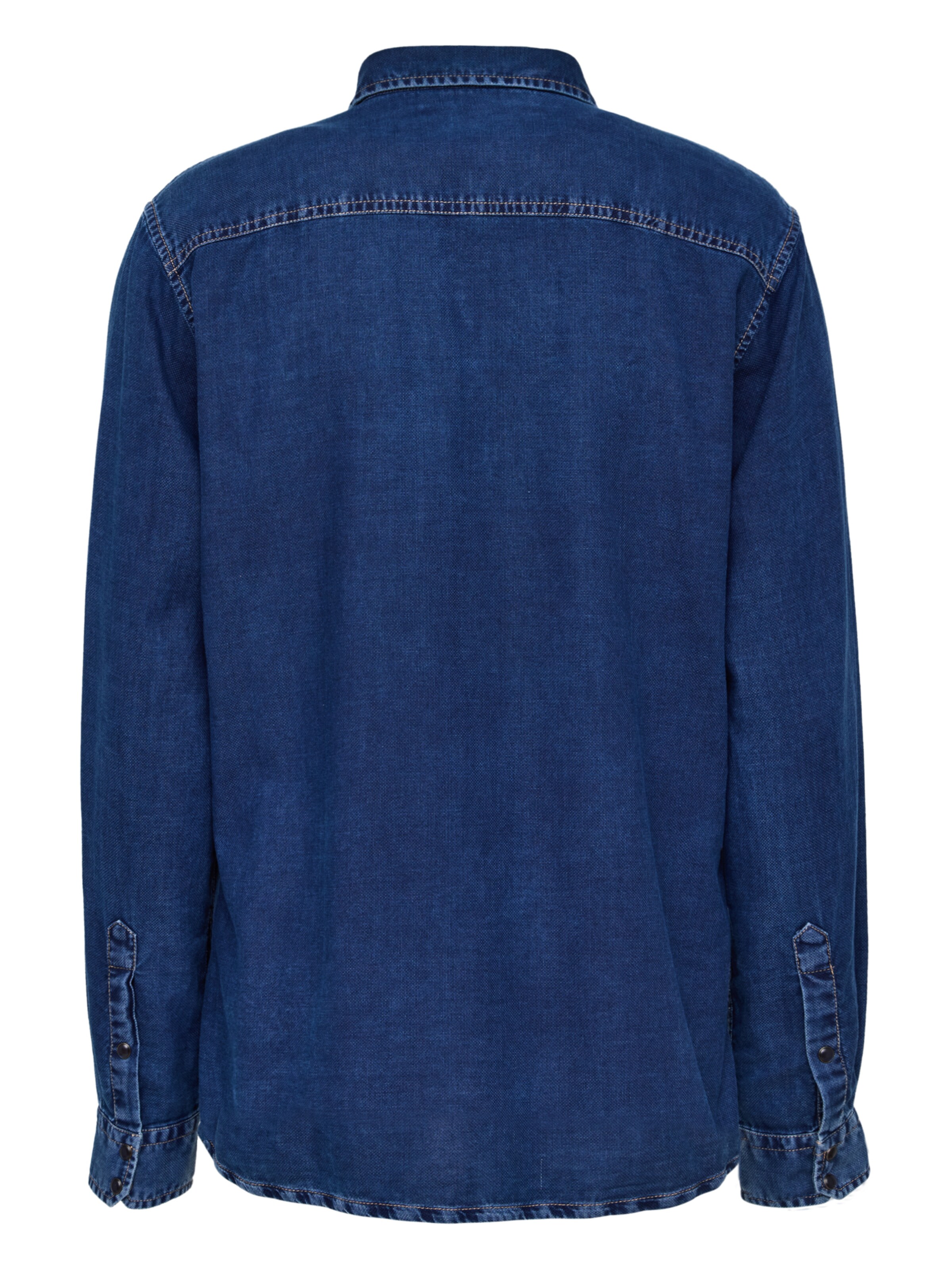 PADDOCKS Regular Fit Hemd in Blau